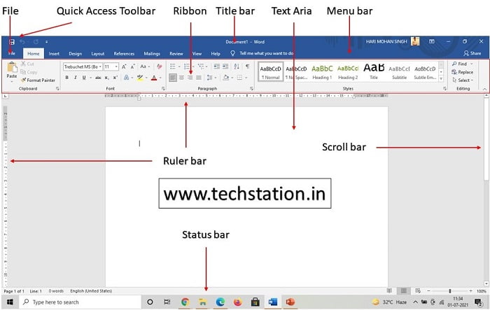 MS Word Kya Hai What Is MS Word In Hindi And How To Use It